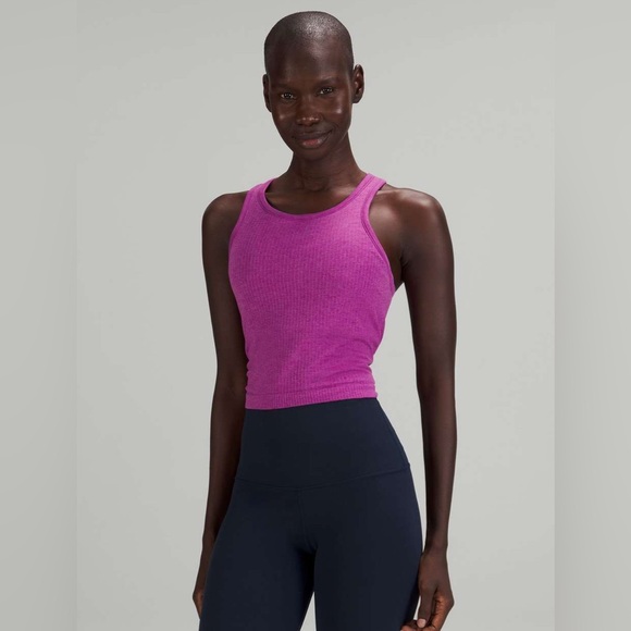 lululemon athletica Tops - Lululemon Ebb to Street Cropped Racerback Tank